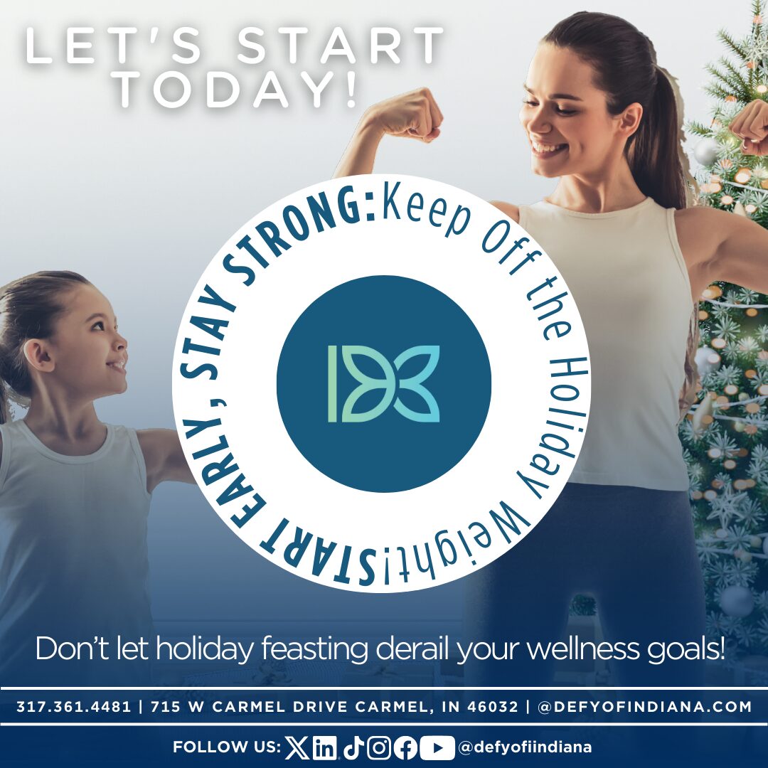 Here are a few simple strategies to help you stay on track with your eating, workout, and wellness goals during the holidays.